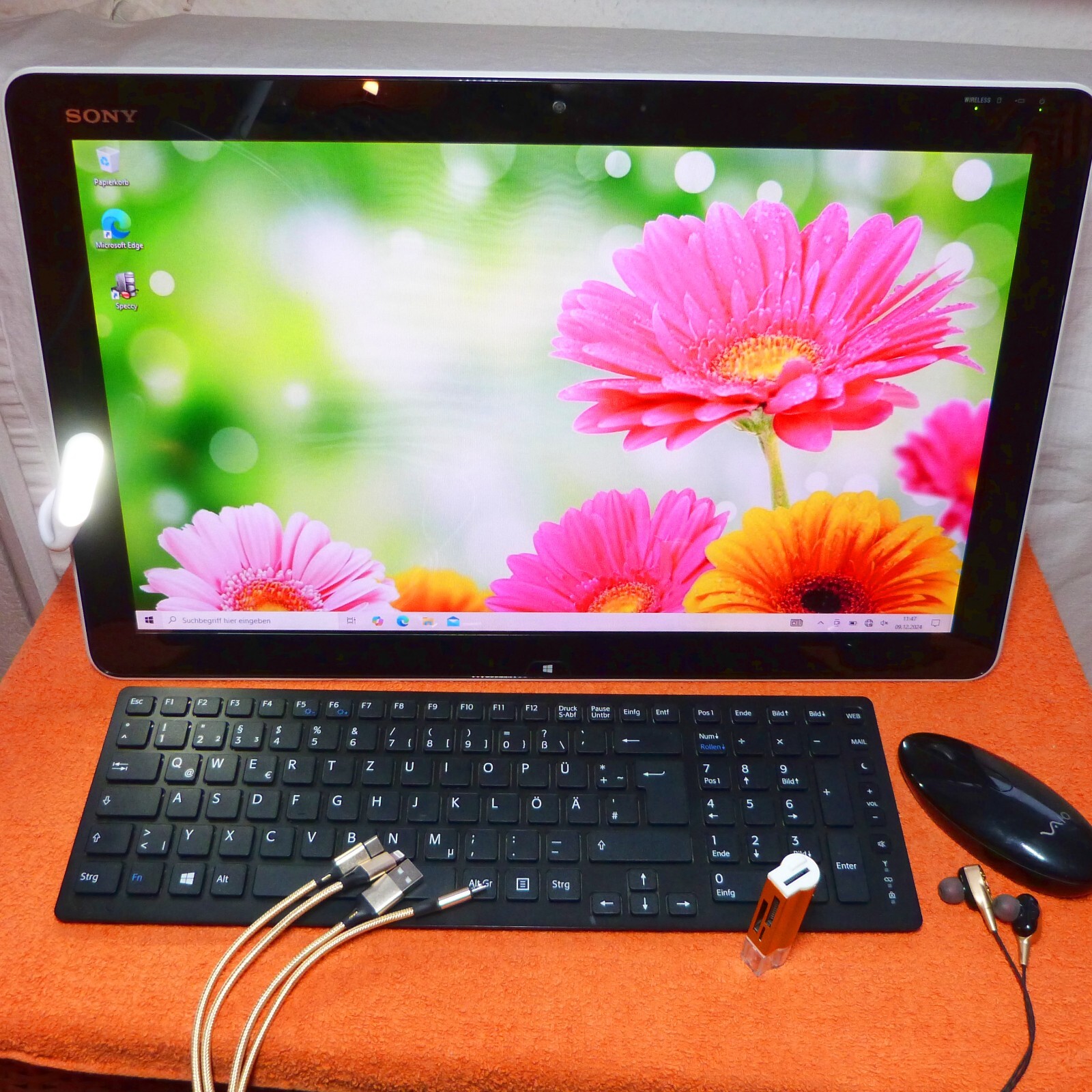 ALL IN ONE PC Sony Vaio SVJ202 TOUCH l 16GB RAM NEW SSD Windows 10 64 I EXTRAS