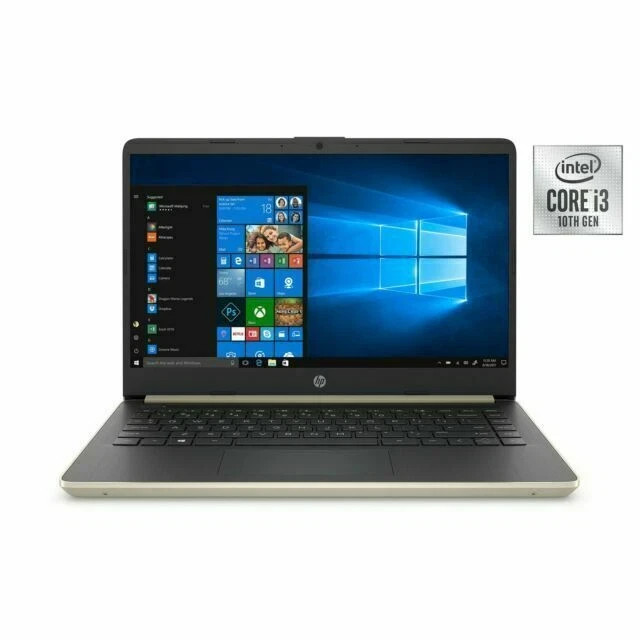 HP 14 Inch HD laptop Intel Core i3 12GB RAM 512GB SSD Windows 11