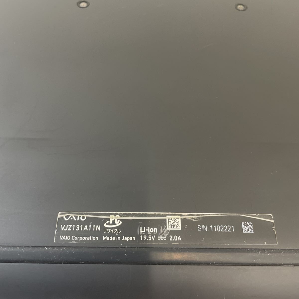 Sony VAIO VJZ13BA11N CI3 (6157U)-2.4GHZ 8GB SSD 128GB Tablet PC Used From Japan