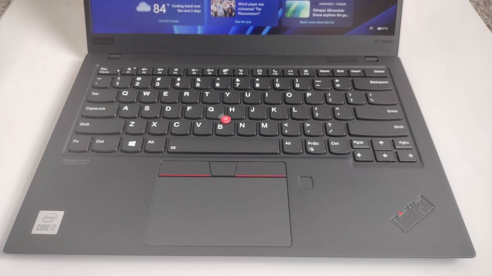 Cheap! Lenovo ThinkPad X1 Carbon Gen 8 14″ Laptop i7-10510 16GB 256GB Backlit
