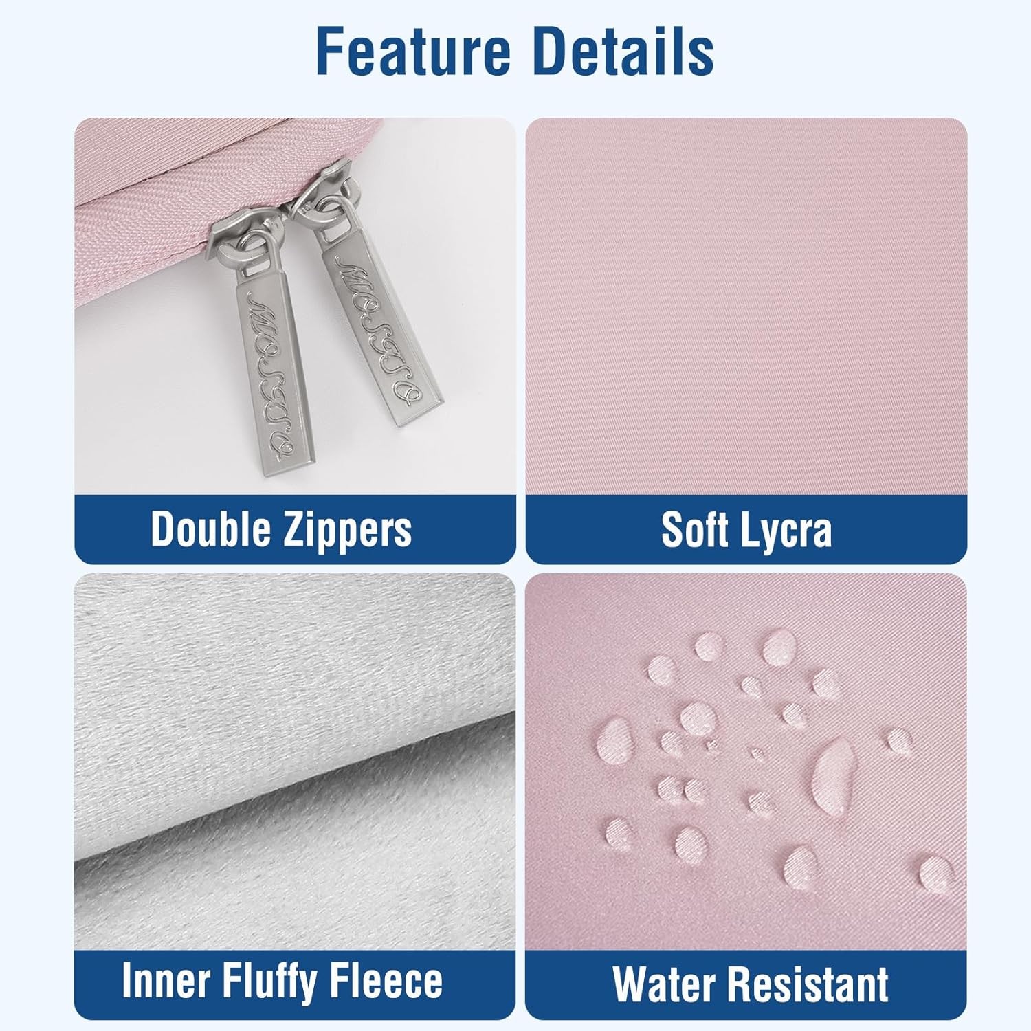 15 inch Neoprene Laptop Sleeve Bag for MacBook Air M5 A3448 M4 A3241 M3 A3114