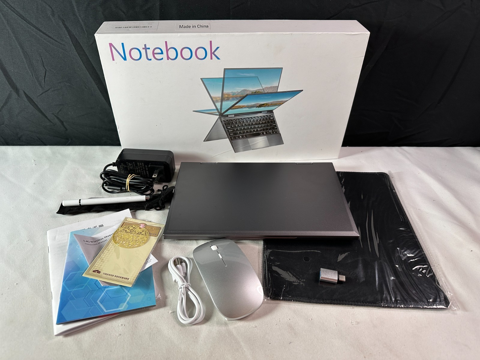 Black Windows 11 USB Built-in Webcam HDMI Laptop Parts Only
