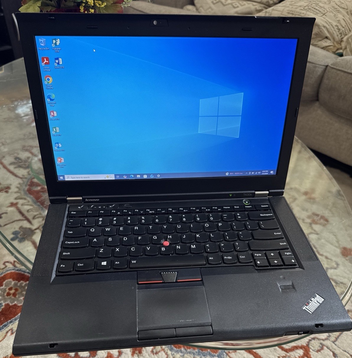 Lenovo Thinkpad T430s 14″ Core i5-3210 2.50GHz 10GB RAM 1TB HDD W/MS Office 2016