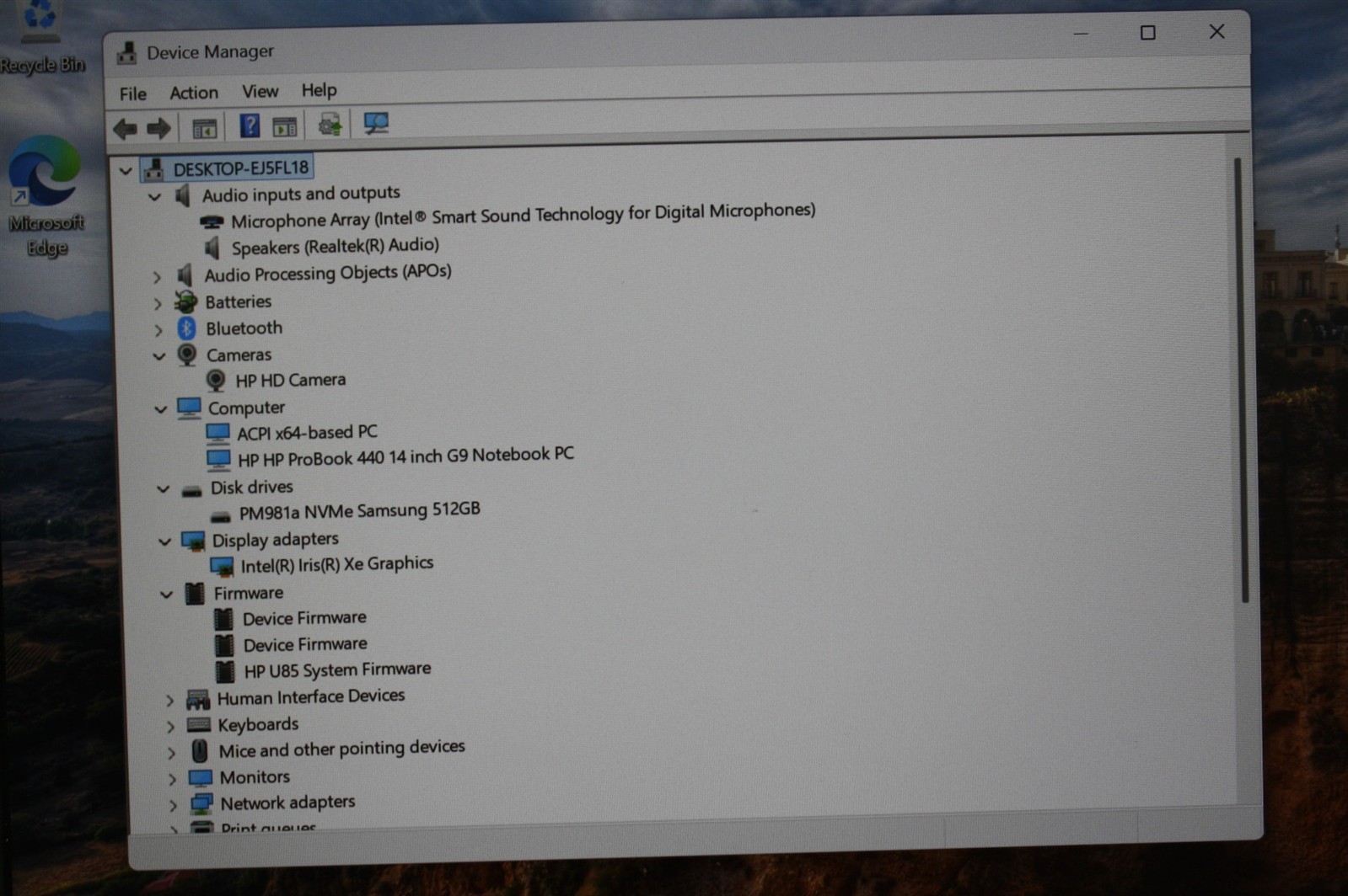 14″HP ProBook 440 G9 Laptop i5-1235U RAM 16GB NVMe 512GB/Keyboard issue