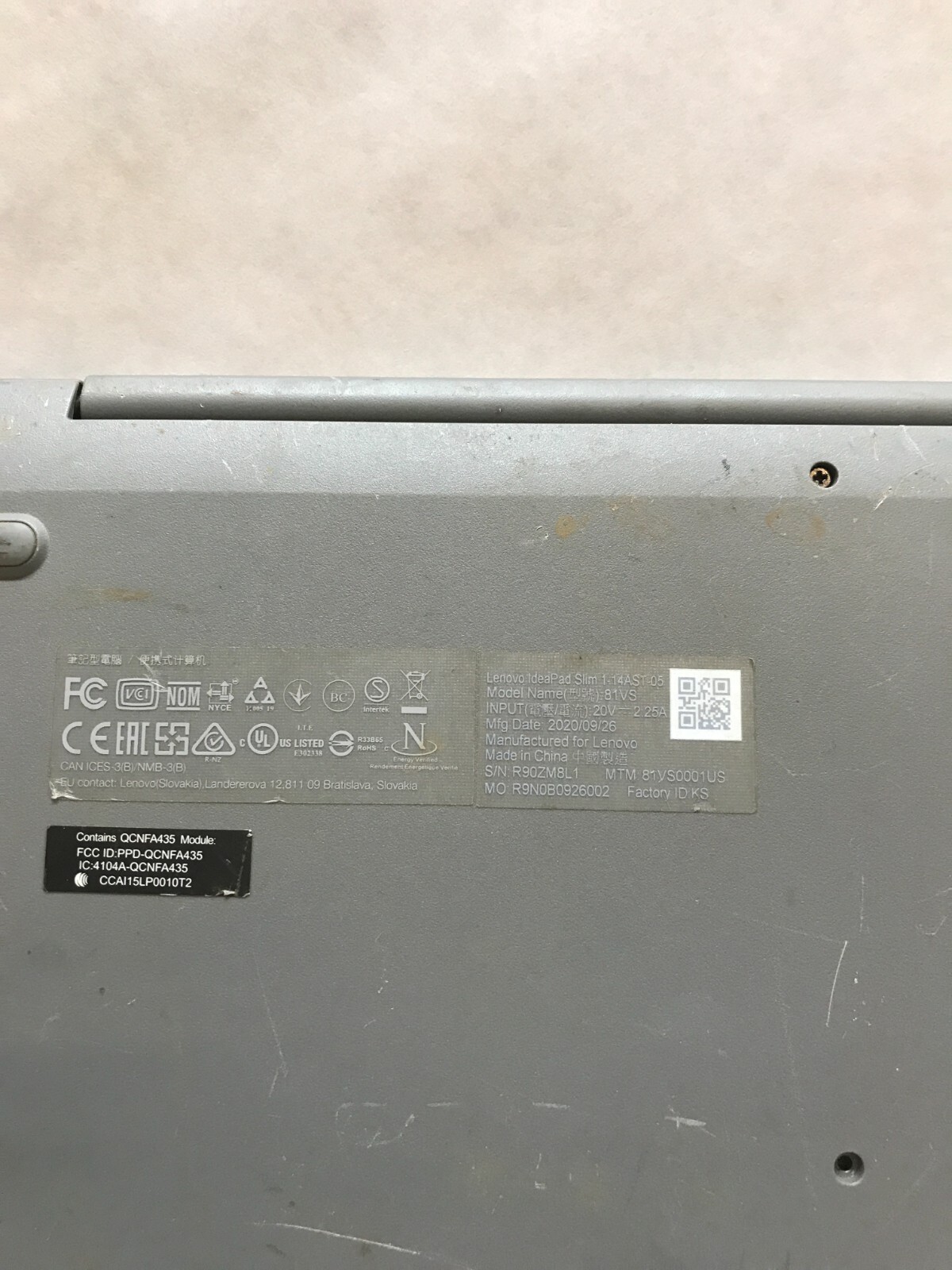 Lenovo IdeaPad Slim 1-14AST-05 14″ Laptop AMD A6-9220e 4GB RAM 64GB eMMC – – DW