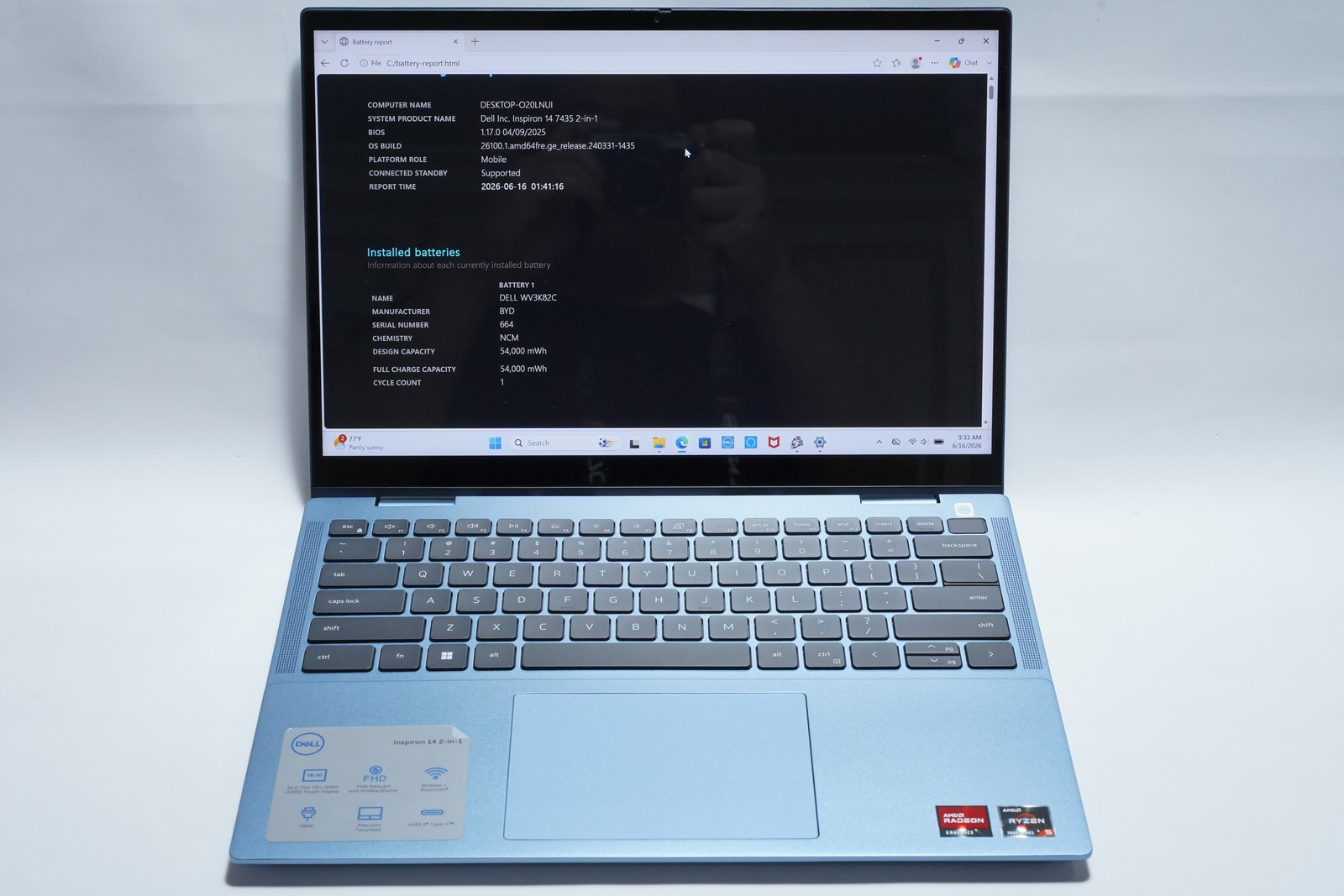 Dell Inspiron 14 7435 2-in-1 Laptop (Ryzen 5 7530U/8GB/512GB/AMD Radeon/2K Touch