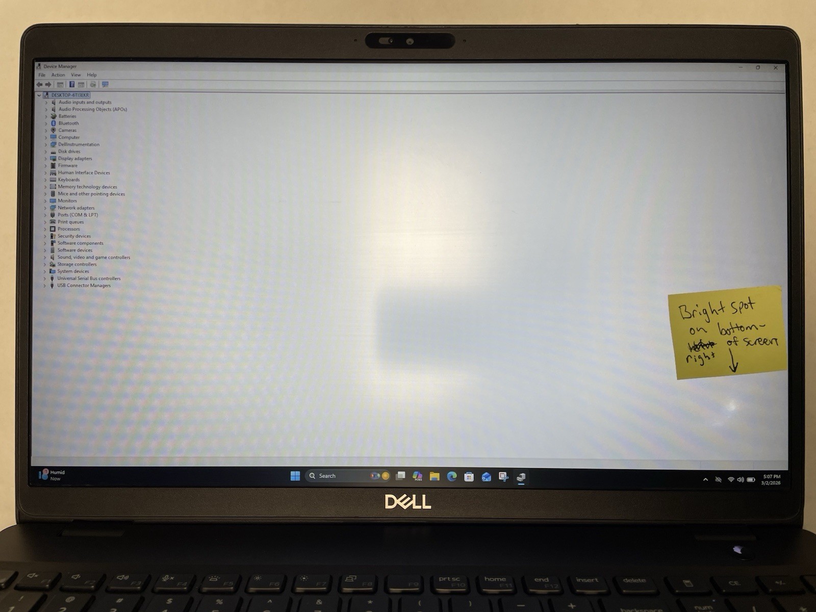 Dell Precision 3541 Mobile Workstation Intel(R) Core(TM)i7-9850H CPU @2.6 GHz 39