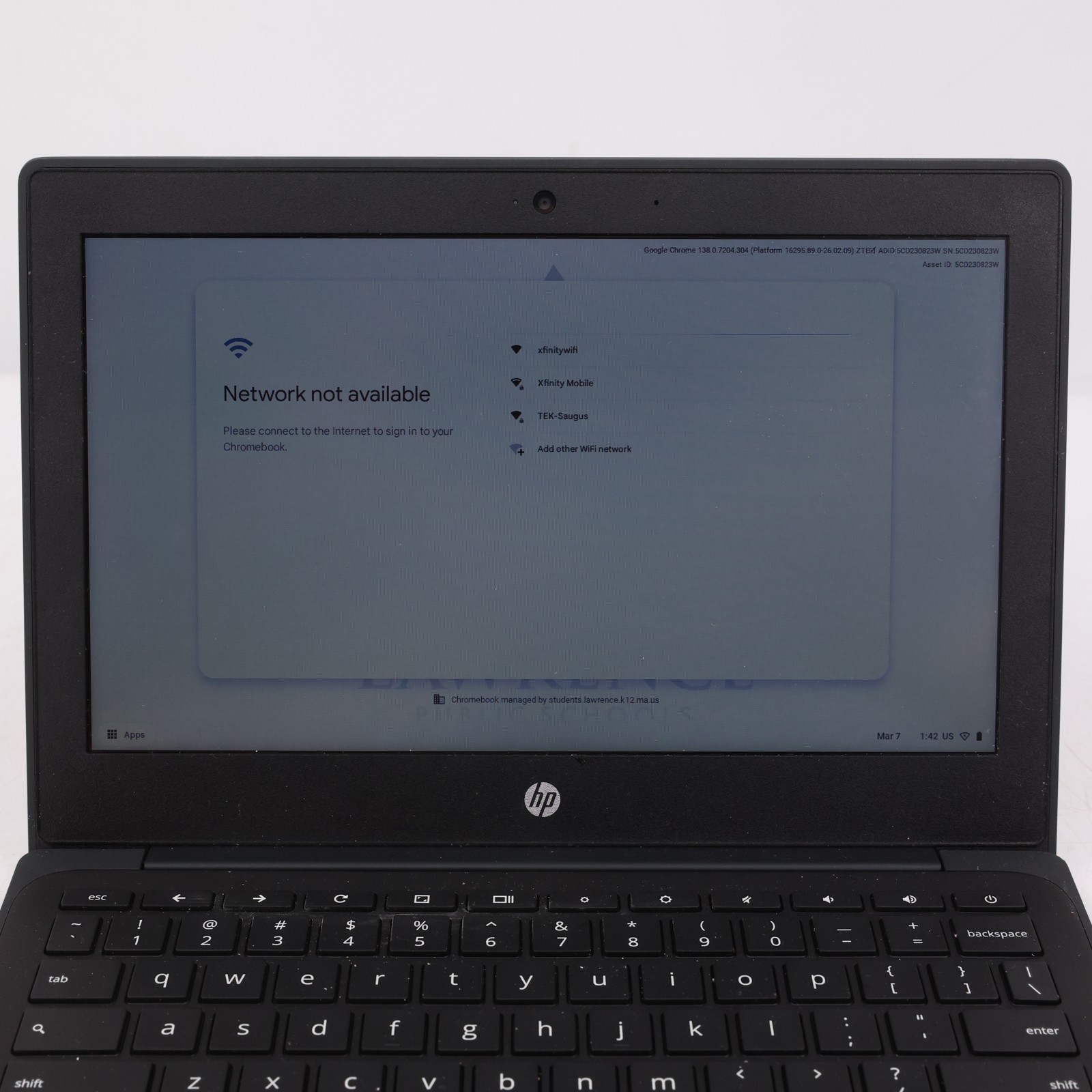 HP Chromebook 11MK G9 EE Laptop 11.6″ Education Edition
