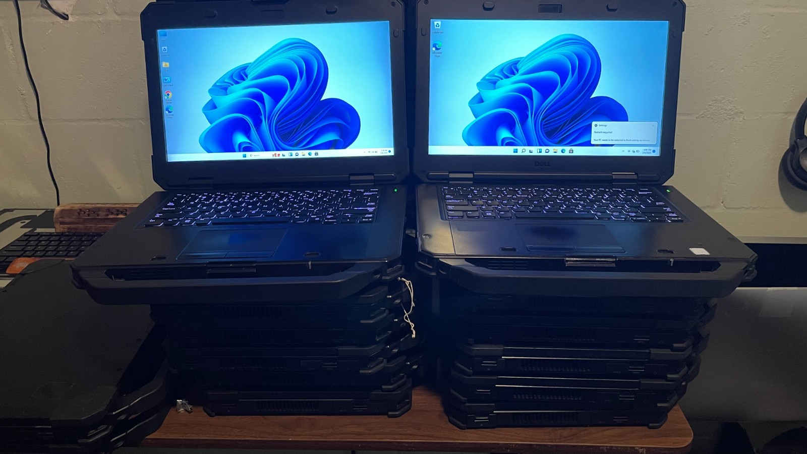 Lot of 2 Dell Latitude RUGGED 5420 Laptop PC 14.0″ i7 16GB 256GB SSD, Win11