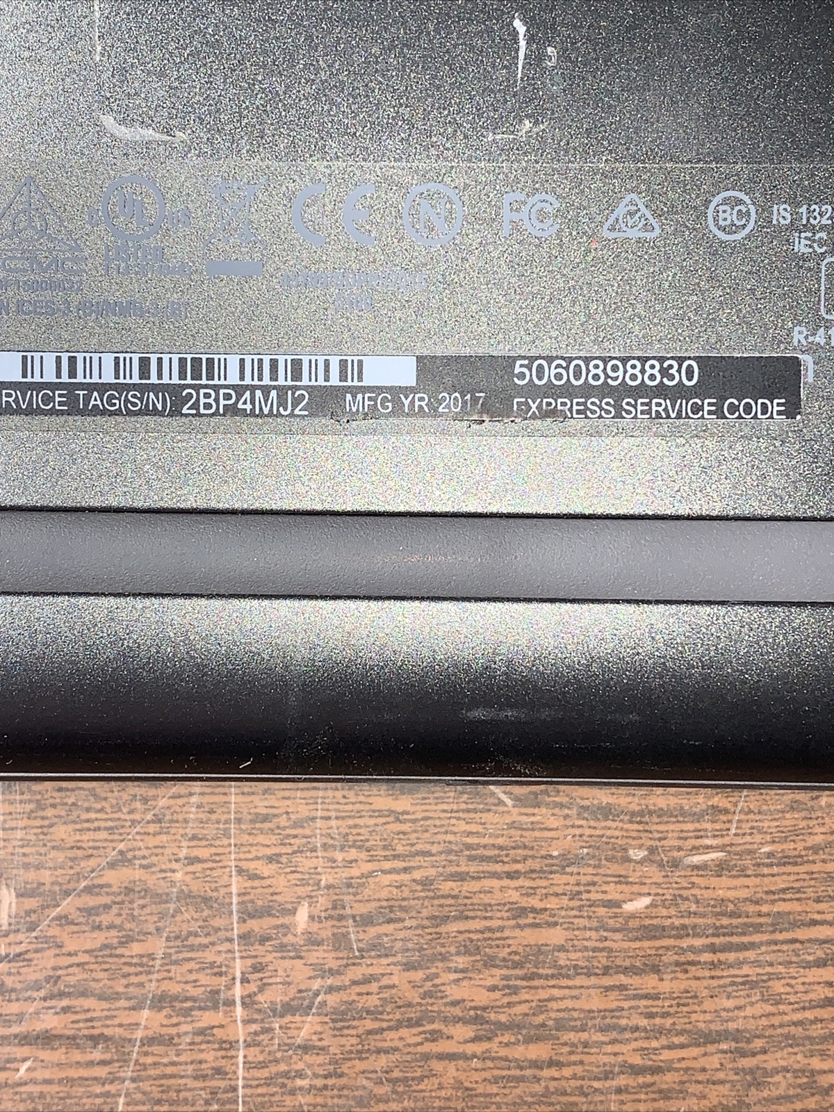 DELL LATITUDE 3379 INTEL CORE I3-6300U 2.40GHZ 4GB RAM **NO HD/ NO CADDIE