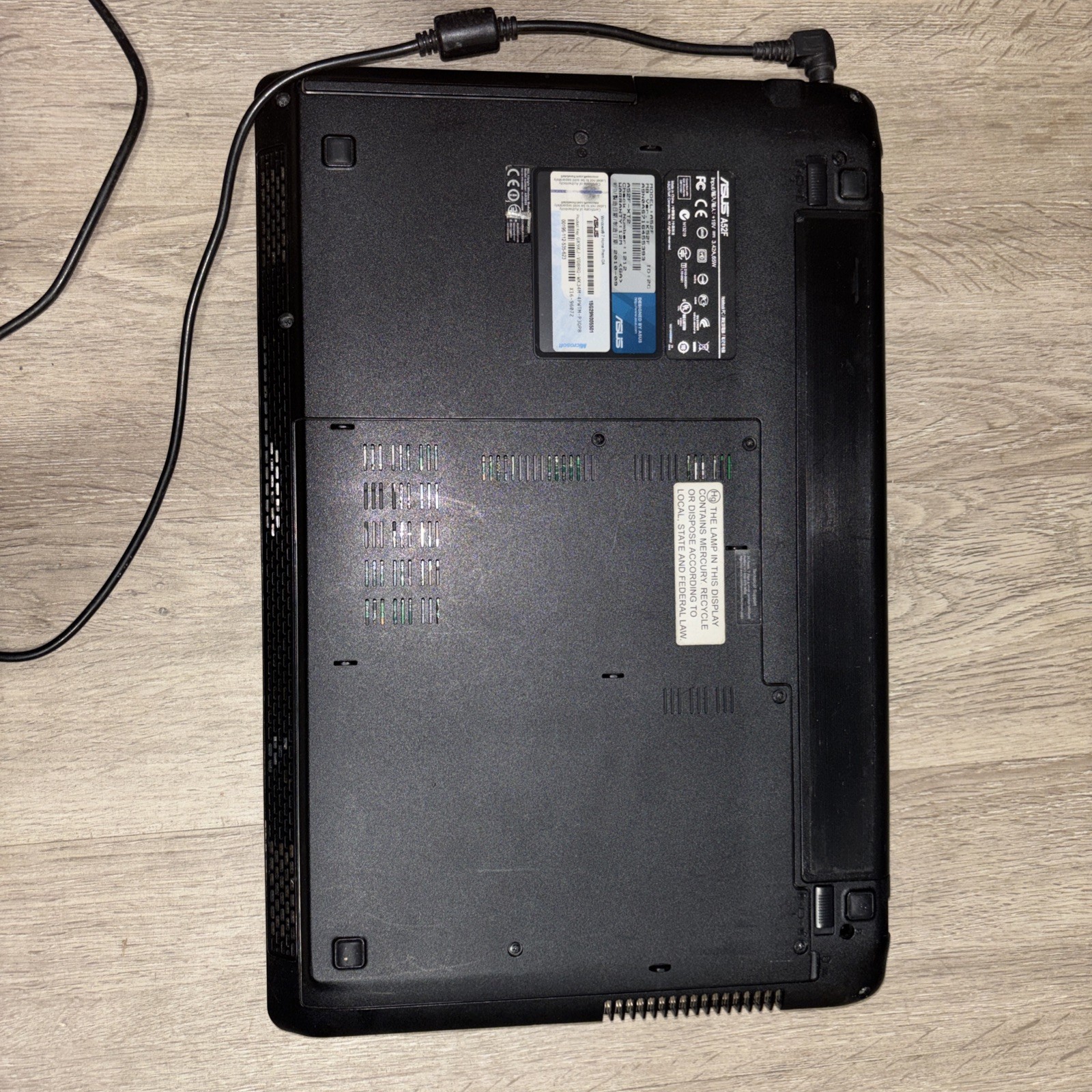 ASUS A52F – Fresh W10 320GB HDD Intel i5 M460 2.53 4GB RAM With Charger Read