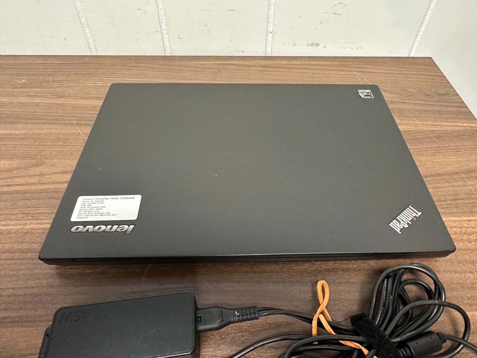 Lenovo ThinkPad T450S TP00049B 14 Inch i5-5300U 2.3 GHz 8 GB RAM HD Graphics