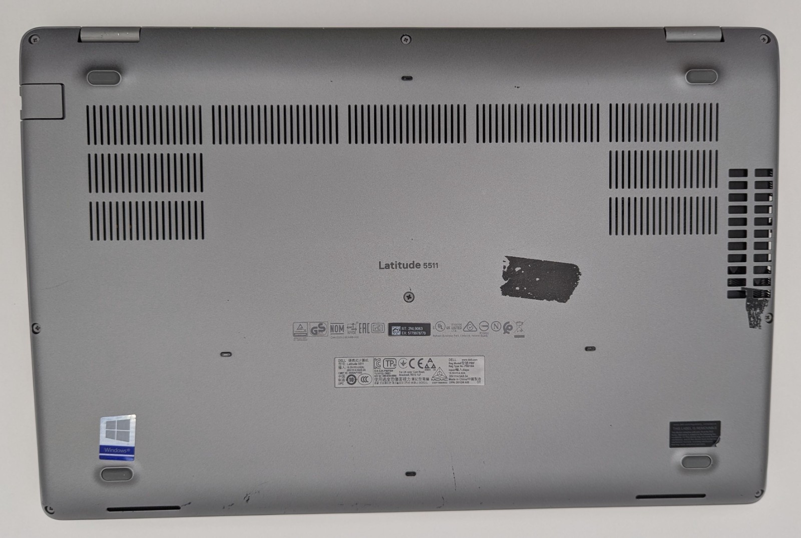 Incomplete Dell Latitude 5511 15.6″ Laptop i7-10850H 2.70GHz 8GB RAM – *READ*