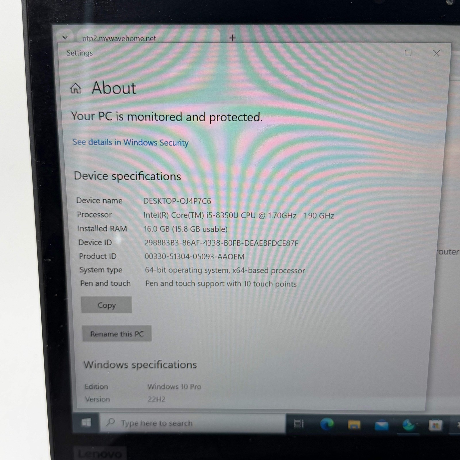 Lenovo ThinkPad X1 Yoga Gen 3 i5-8350U 16GB RAM 512GB Black Win 10 Pro