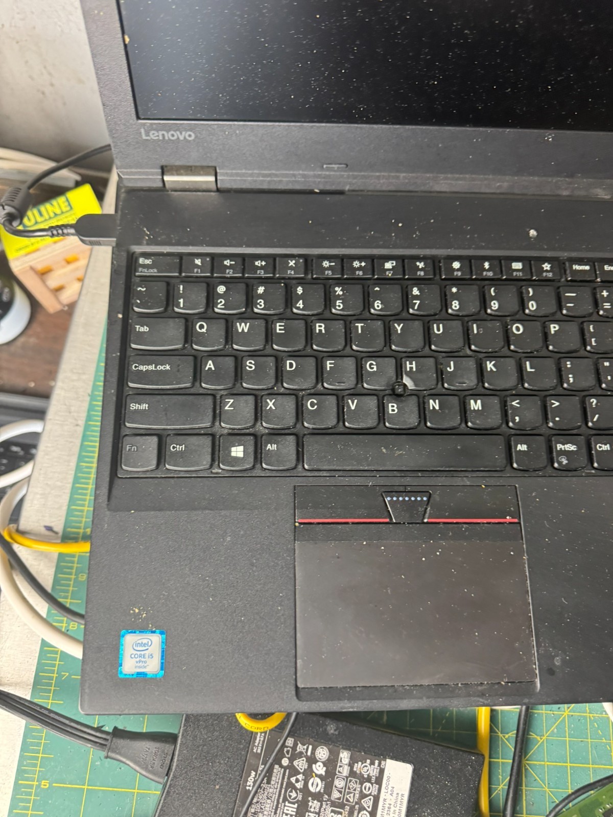 Lenovo ThinkPad L570 15.6in Intel i5 6th Gen No RAM No Drive Parts/Repair #5071