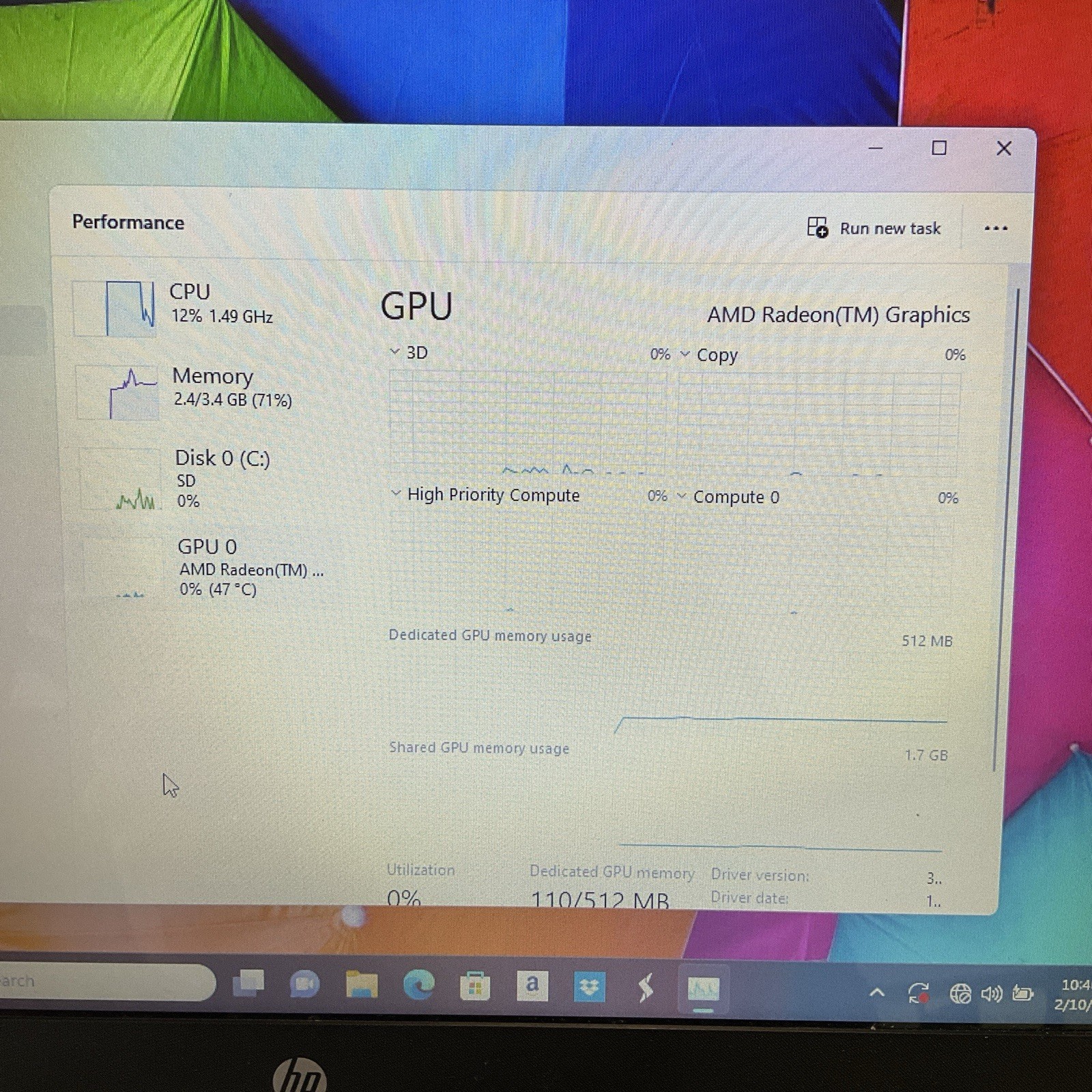 HP 14-fq0020nr 14″ Laptop 4GB RAM 64GB eMMC AMD 3020e Radeon @ 1.20GHz