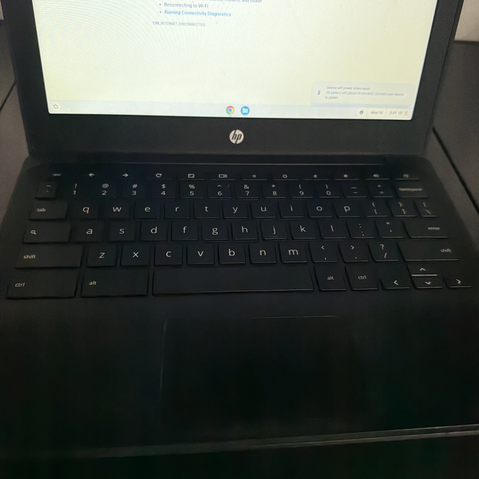 HP Chromebook 11 G9 EE MediaTek 2.0Ghz, 4GB RAM 32GB eMMC11.6 LED Black (Good)