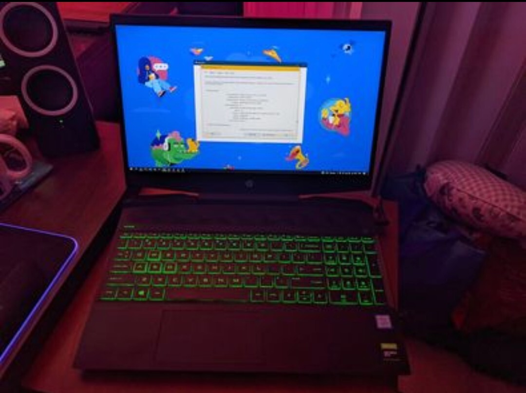 MyHP Pavilion Gaming Laptop 15.6 inch (256GB, Intel Core i5 9th Gen., 2.40GHz, 8