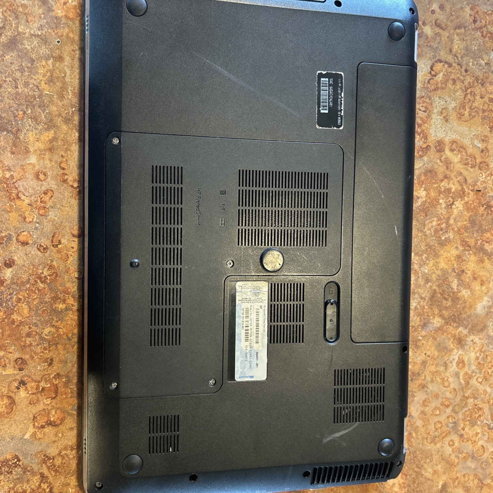 HP Pavilion Dv6 i3-370@2.4GHz 4GB DDR3 PARTS Powers On