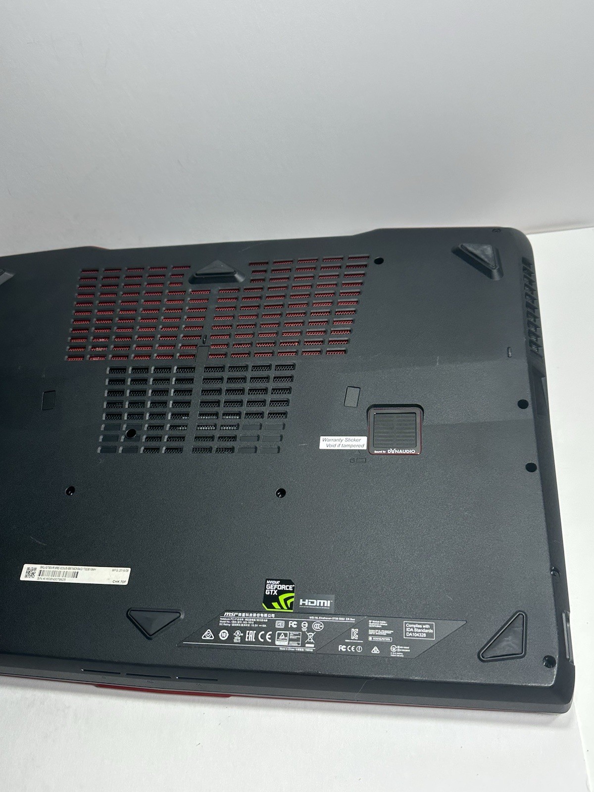 MSI GT83VR 6RE Titan SLI 18.4″ Gaming Laptop i7 64GB 512GB Dual GTX 1070