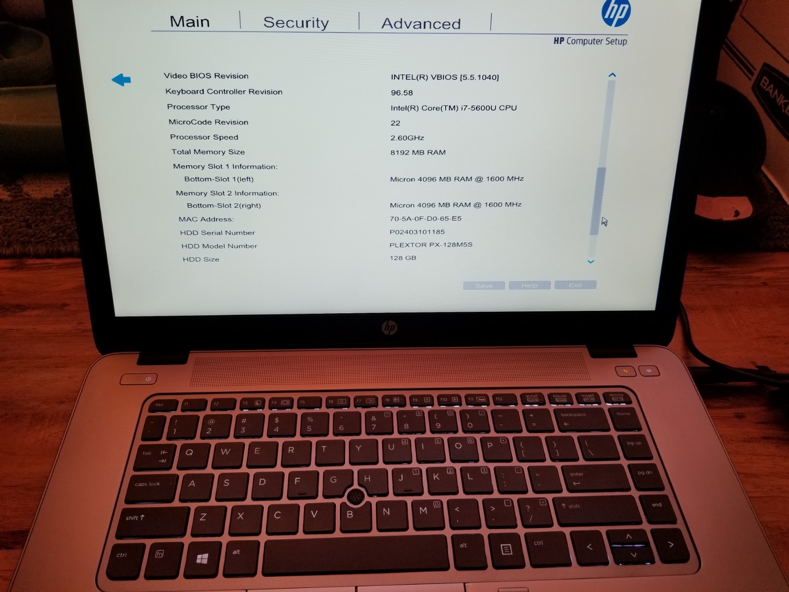 Lot 4 HP EliteBook 850 G2 i7-5600U 2.6 GHz 8GB RAM 128GB SSD Batt 15.6″ NO AC|OS