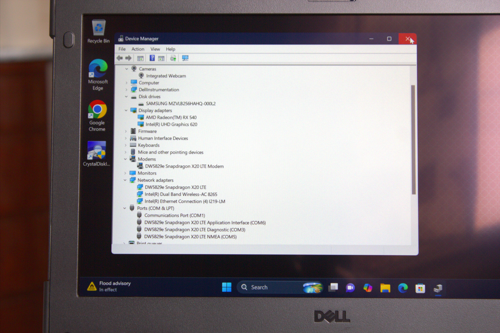 Dell Latitude 5424 Rugged i7-8650U AMD RX540 256GB SSD 32GB RAM Touch 4G 2x Batt