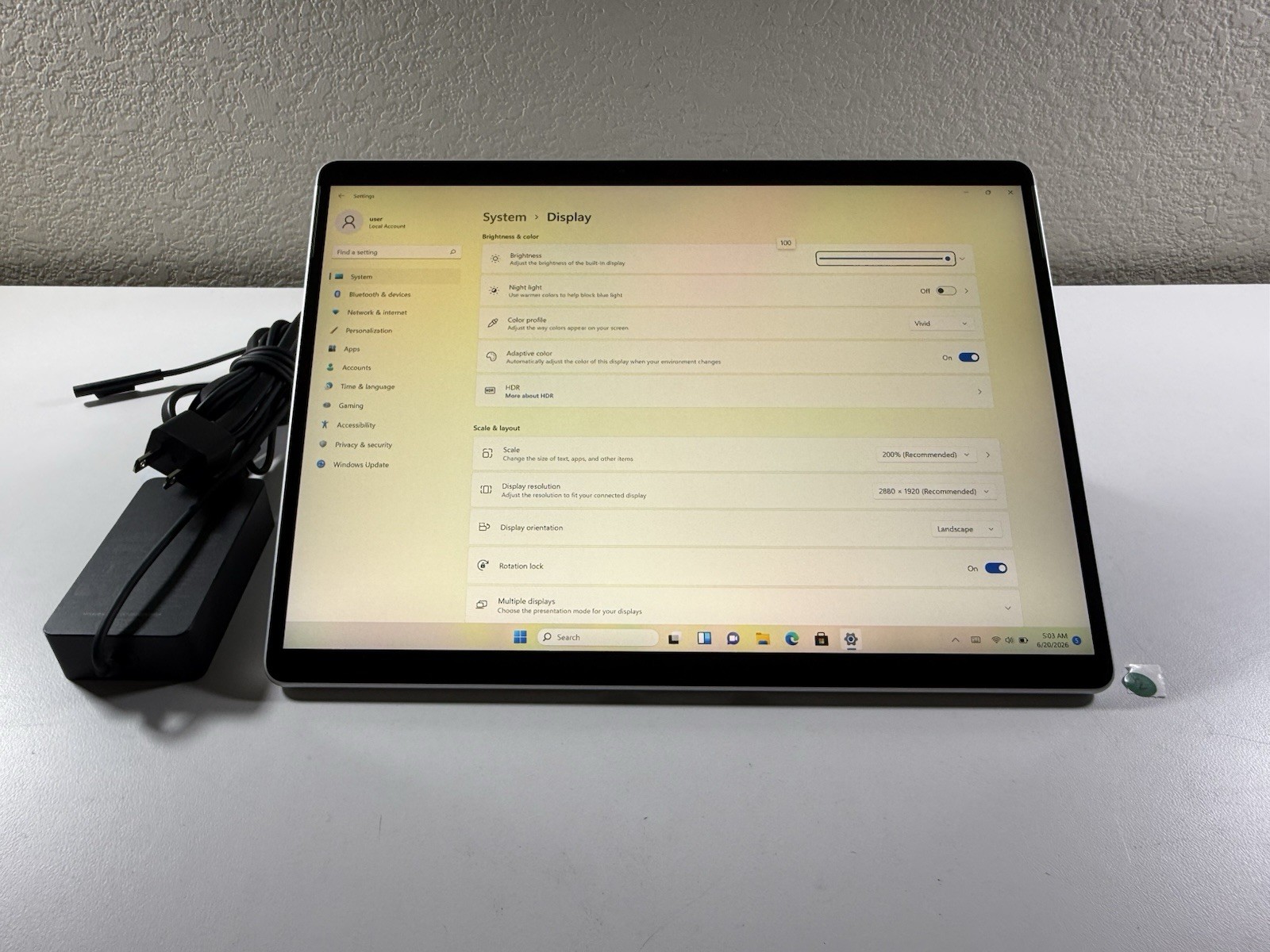 Microsoft Surface Pro 8 (1982) i5-1145G7 – 16GB RAM – 256GB 120Hz – Win 11 Pro