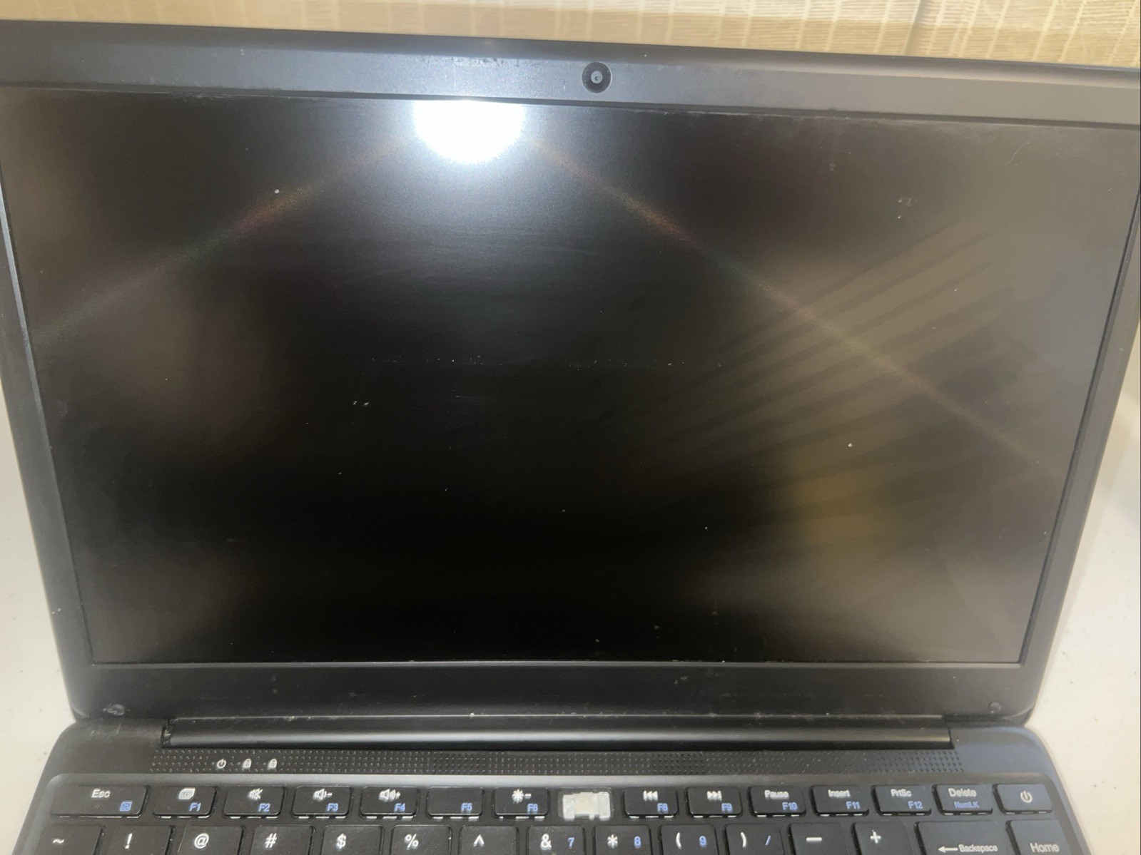 Gateway GWTN141-1BK 14.1” Laptop Intel Celeron For Parts or Repair