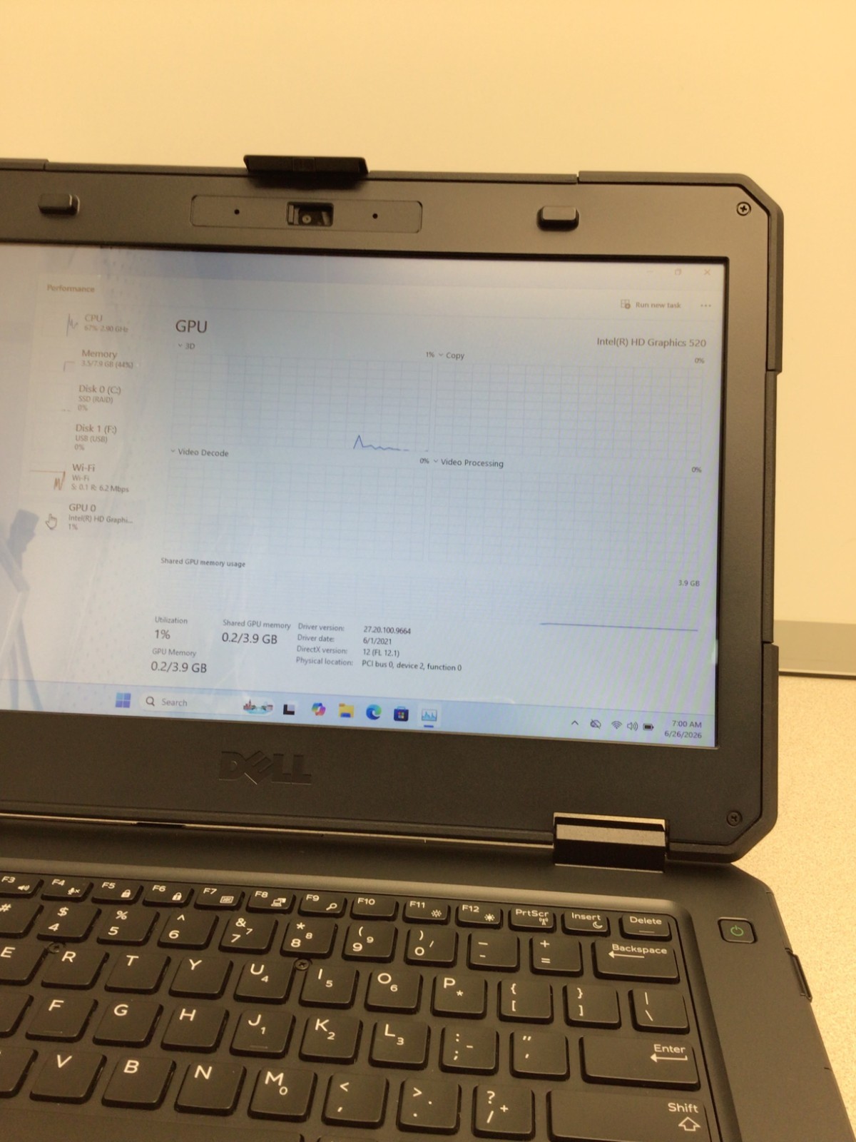 Dell Latitude 5414 Rugged 14″ Core i5-6300U 8GB RAM 256GB SSD WIN 11 PR0