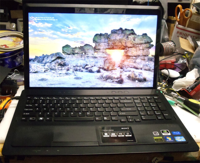 Sony VAIO VPCF22 N10 1080P Intel i7-2630QM 2.0G 500gb Hard drive 8GB RamBlueray