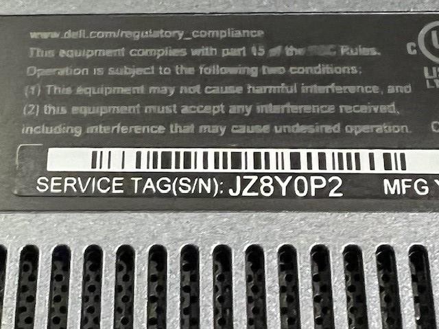 Dell Inspiron 5481 (i3-8145U, 8GB, 256GB) with Power supply ***Parts machine***
