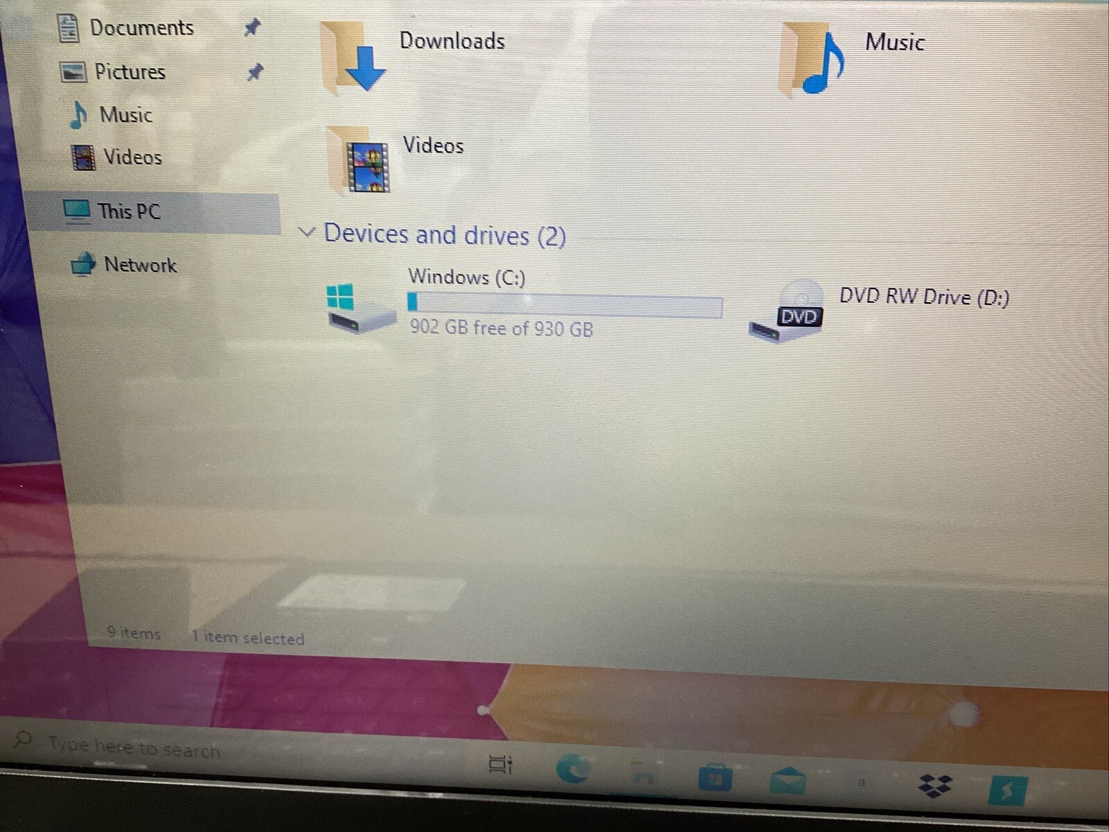 HP 15-Db0015Dx 15.6″ Laptop AMD A6 9225 4GB 1 TB SSD W10P