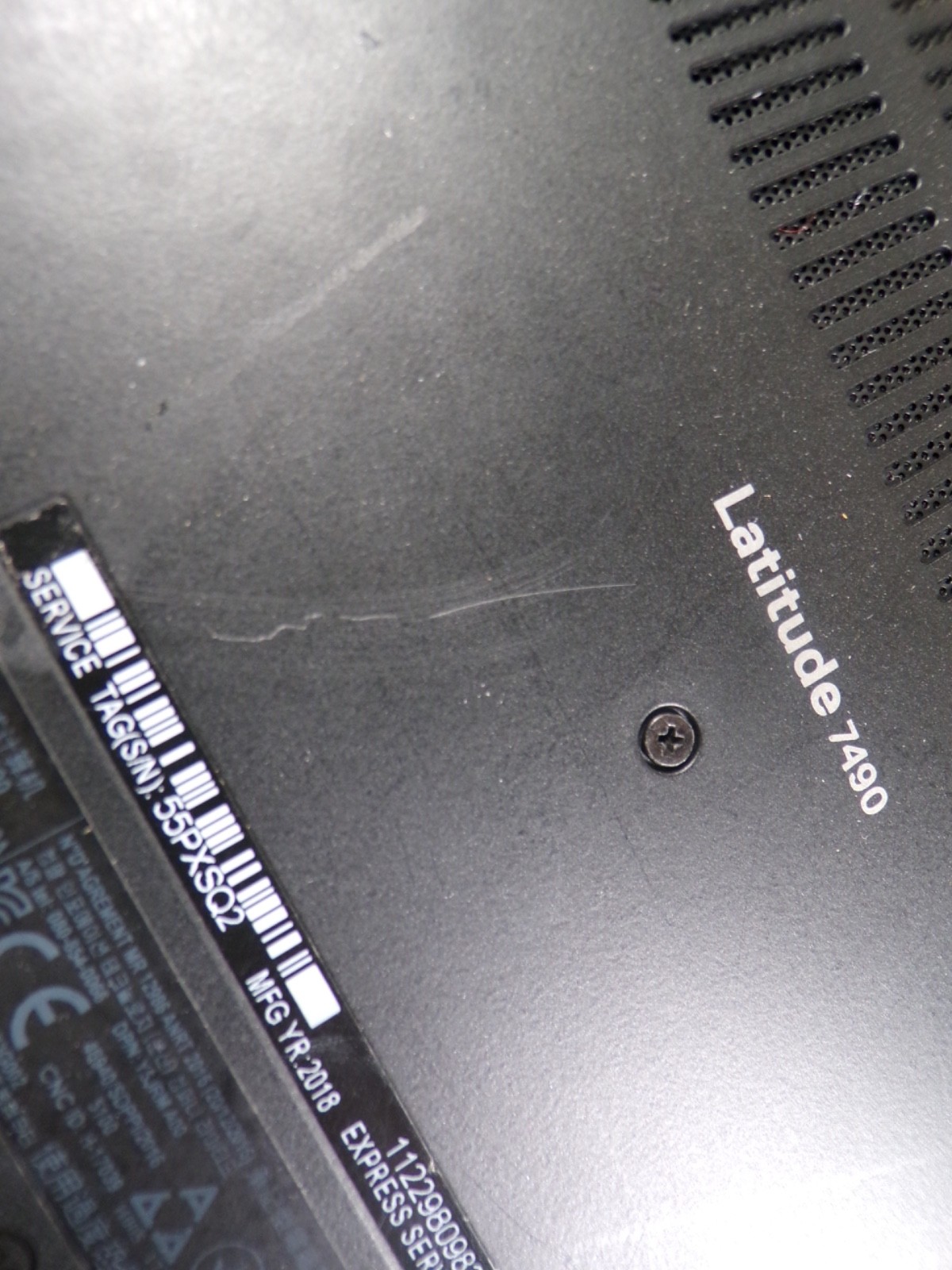 DELL LATITUDE 7490 INTEL CORE I5-7300U 2.60GHZ 8GB RAM **NO BATTERY **NO HD