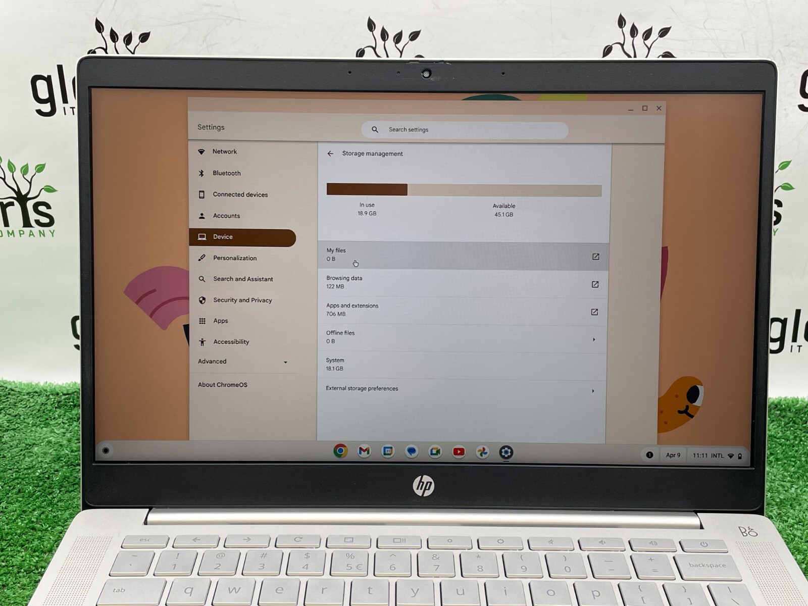 HP Pro c640 Chromebook Laptop Intel i5-10310U 1.70 / 8GB RAM / 64GB SSD ChromeOS