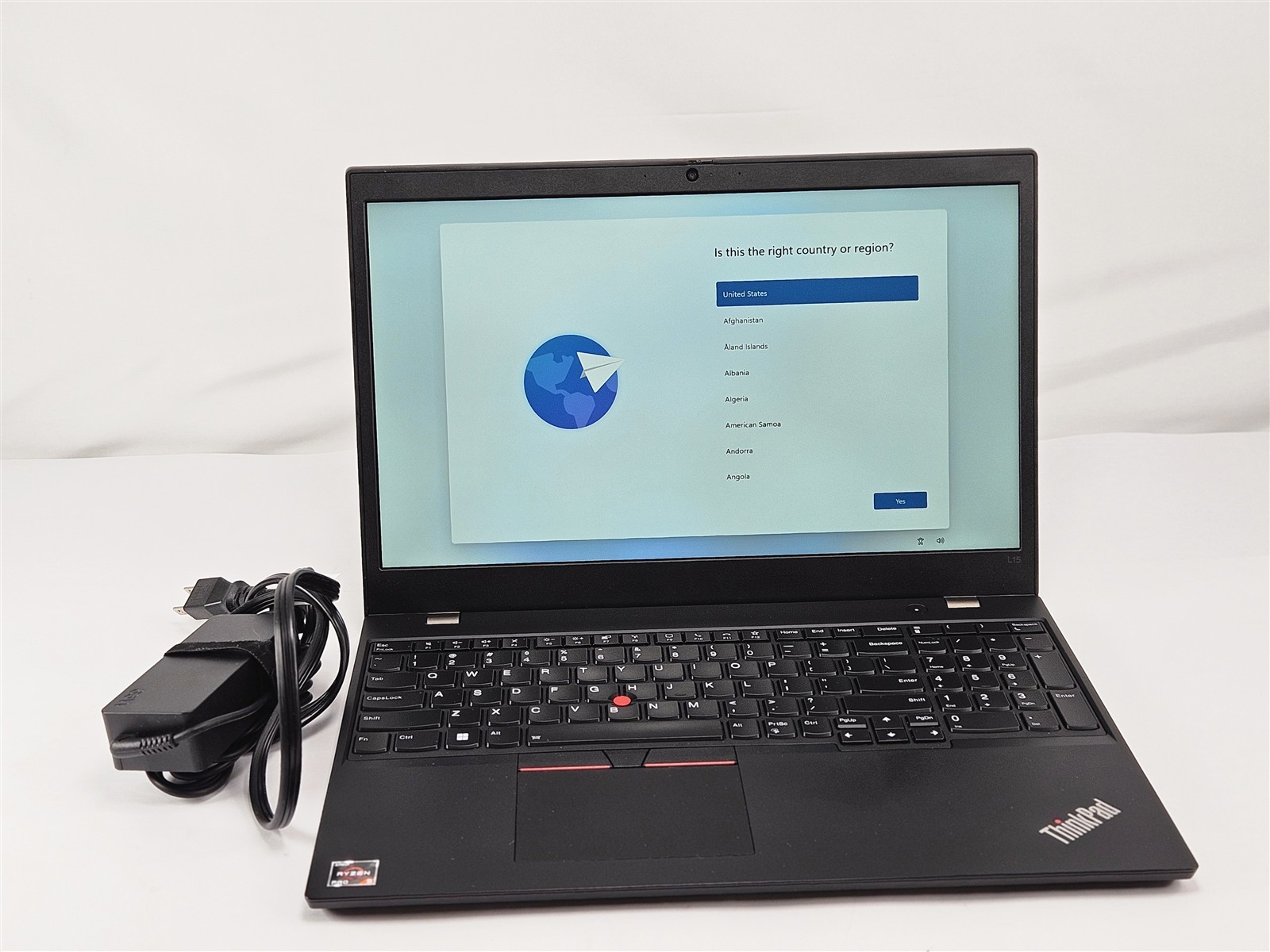Lenovo ThinkPad L15 Gen 2 16GB RAM 512GB SSD Ryzen 5 Pro 5650U 15.6″ FHD