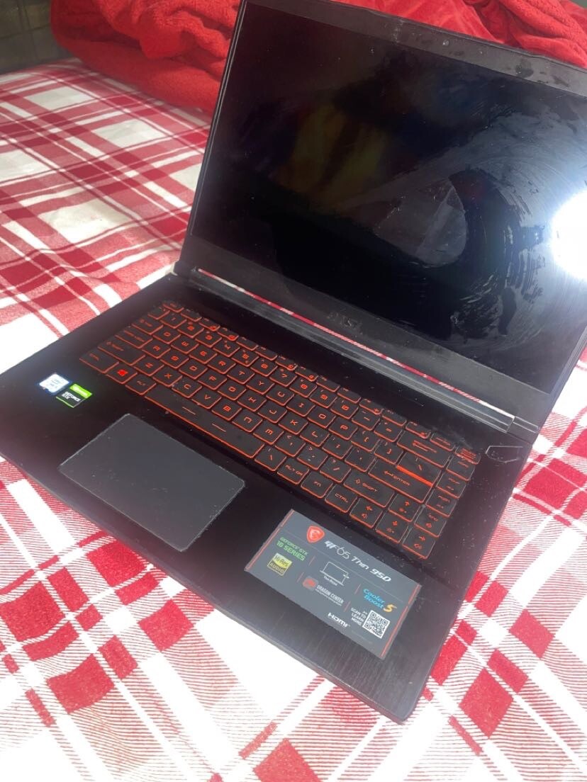 MSI GF65 THIN 10SDR-458 15.6” (512GB SSD, Intel Core i7-10750H, 2.60GHz, 16GB…