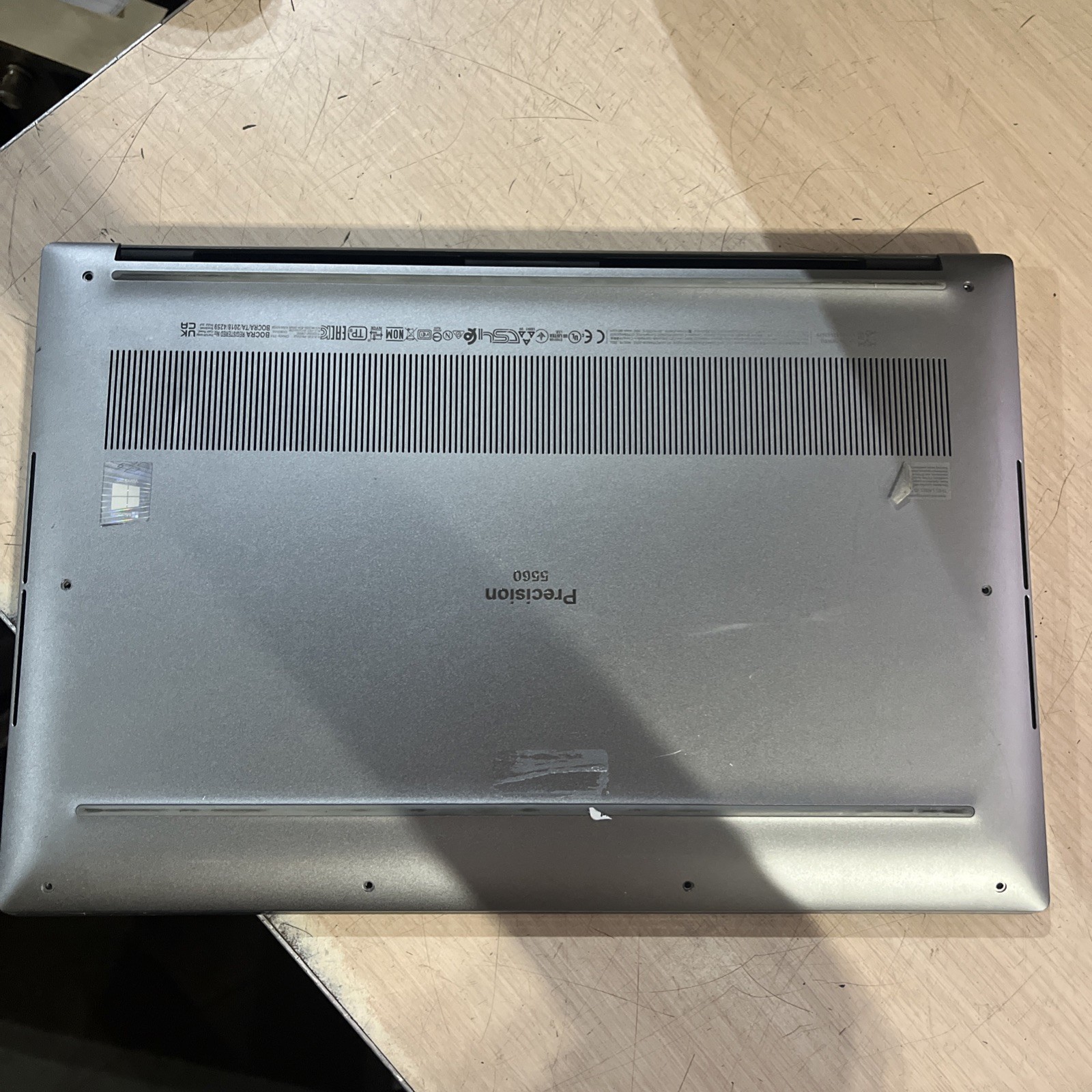 DELL PRECISION 5560 INTEL CORE I5 11TH GEN 8GB RAM NO HD