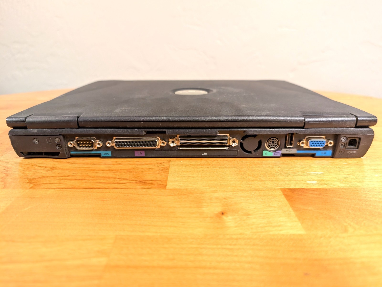 Vintage Dell Latitude C610 Laptop Windows 98 SE, MS Office, Serial port, CD