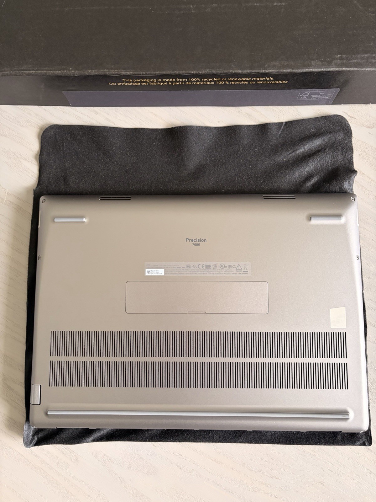 Dell Precision 7680 Laptop 16″ Intel Core I7-13850HX 5.3GHz NVIDIA RTX 3500 (S13