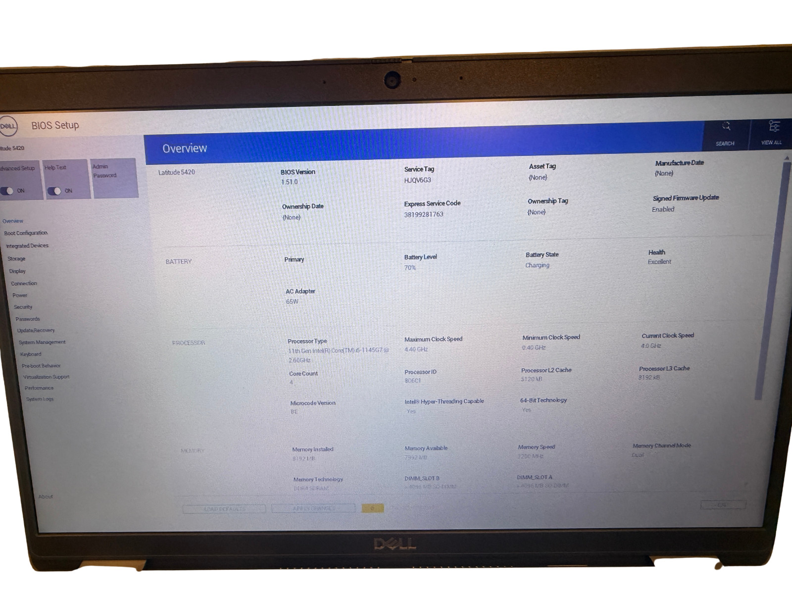 Dell Latitude 5420 | i5-1145G7 | 8GB RAM | 256GB SSD | Win11 Pro