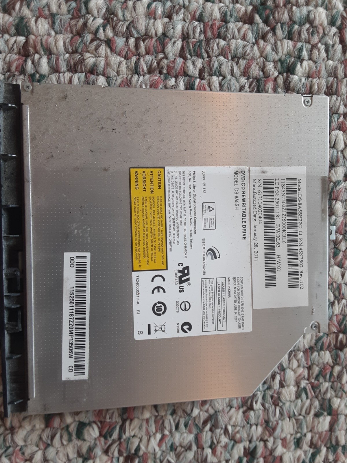 Parts for Lenovo G560 Notebook Computer