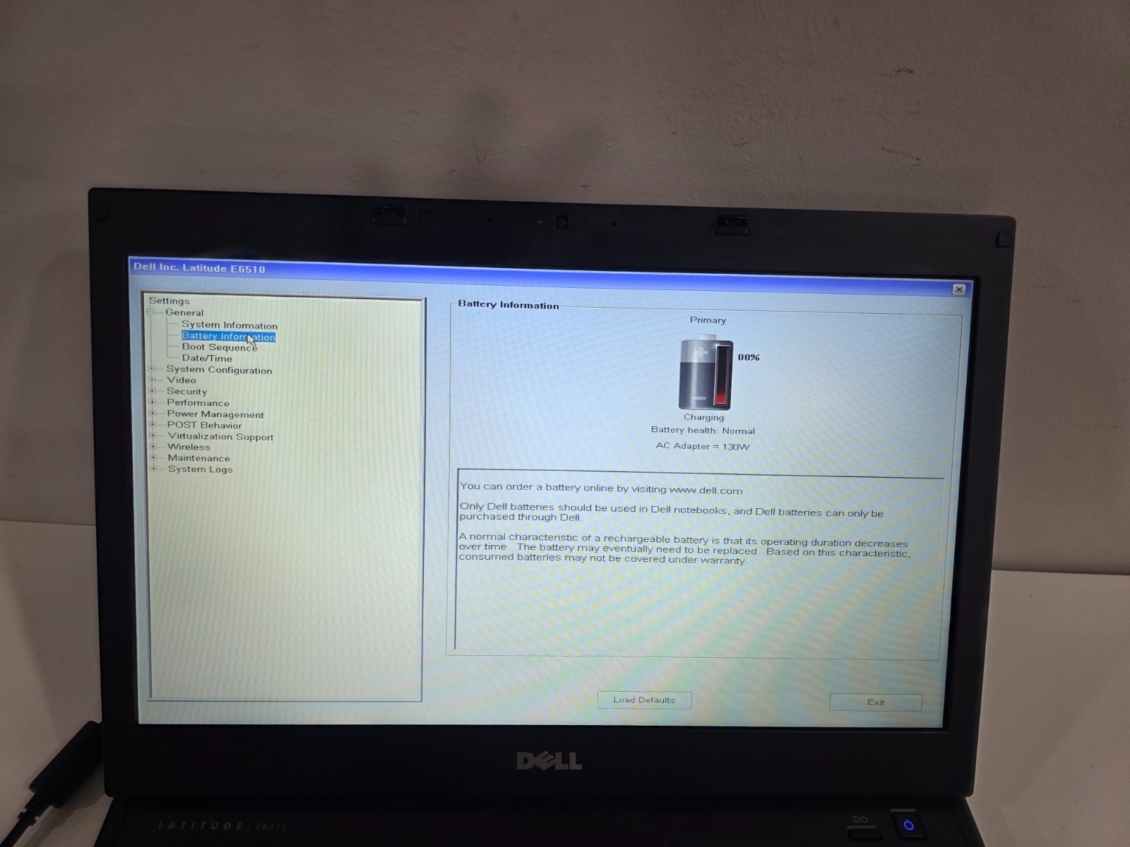 Dell Latitude E6510 Intel Core i5 CPU M 520 4GB Webcam
