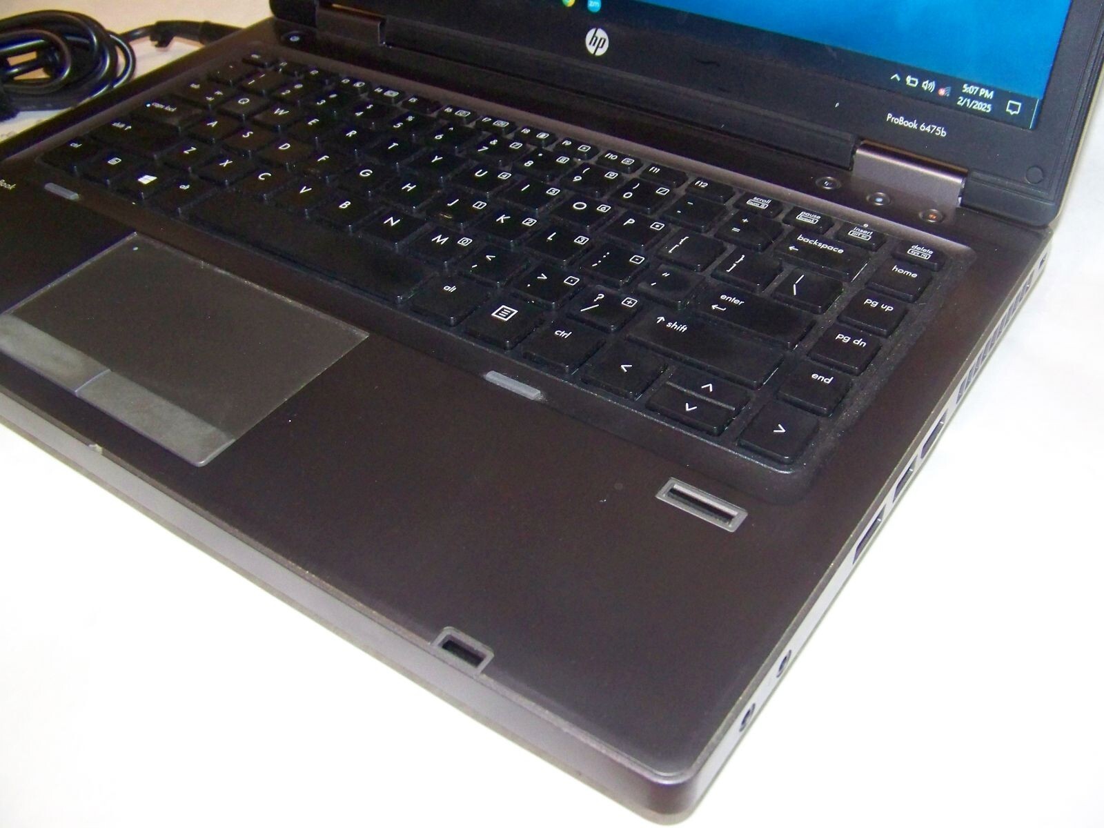 HP ProBook 6475b AMD 2.50Ghz 5GB RAM 320GB HDD 14″ WINDOWS 10 Pro Installed B+