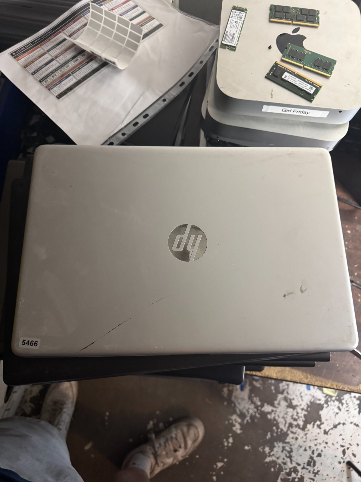 HP 15-EF0875MS AMD Ryzen 7 3700U, 12GB RAM, 256GB SSD, Win11 #5466