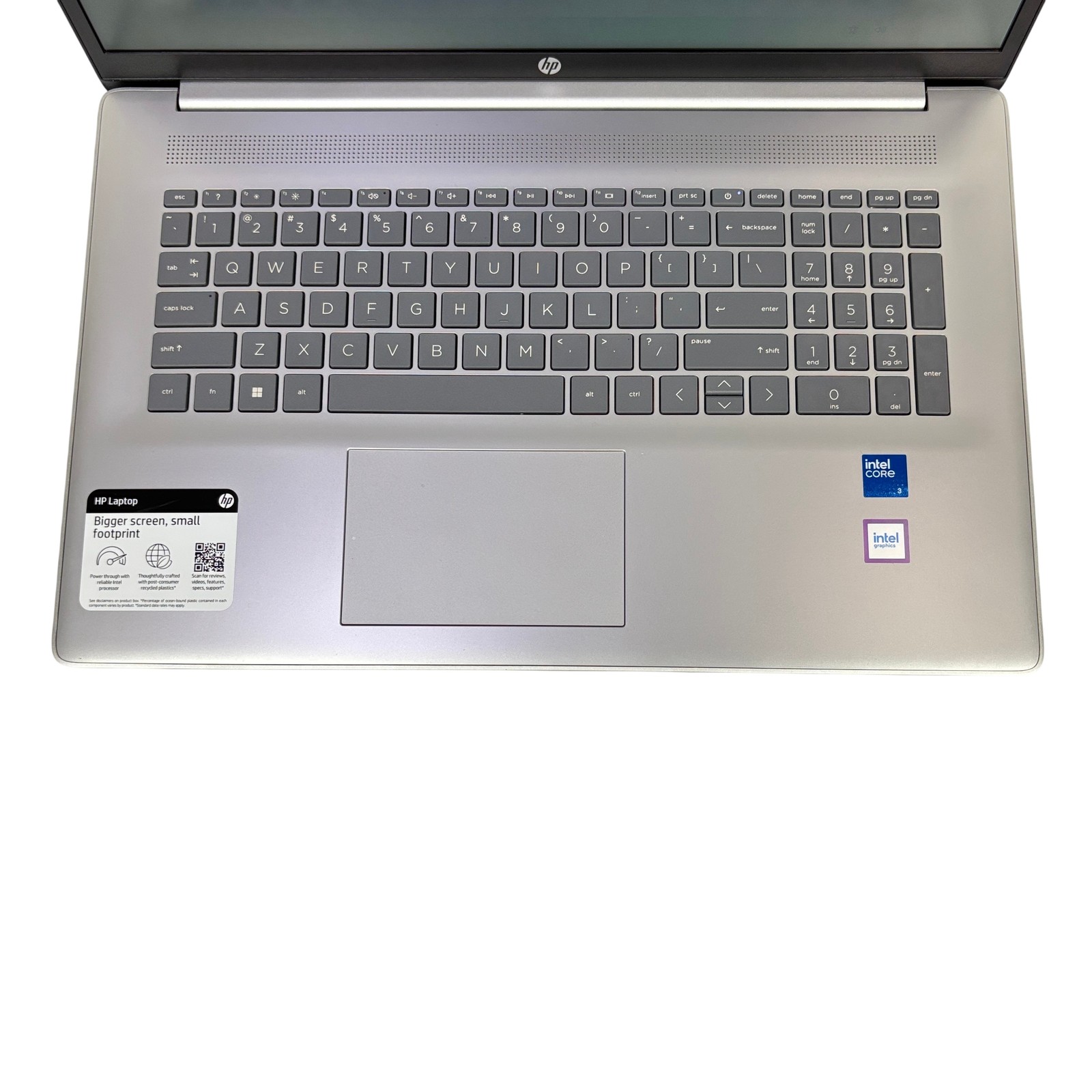 HP Laptop 17-cn4010nr Win 11 Intel Core i3-100U 1.20GHz 8GB RAM 256GB SSD 17.6″