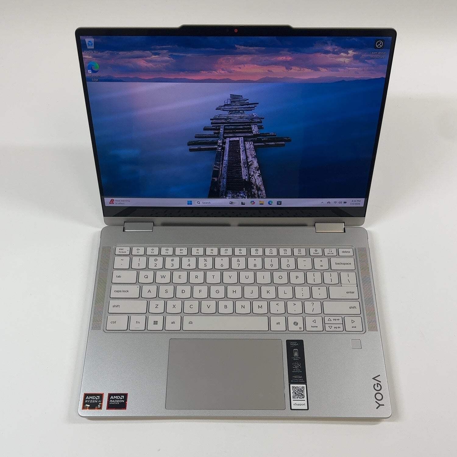 Lenovo Yoga 7 2-in-1 14″ Ryzen AI 5 340 2.0GHz 16GB RAM 500GB SSD
