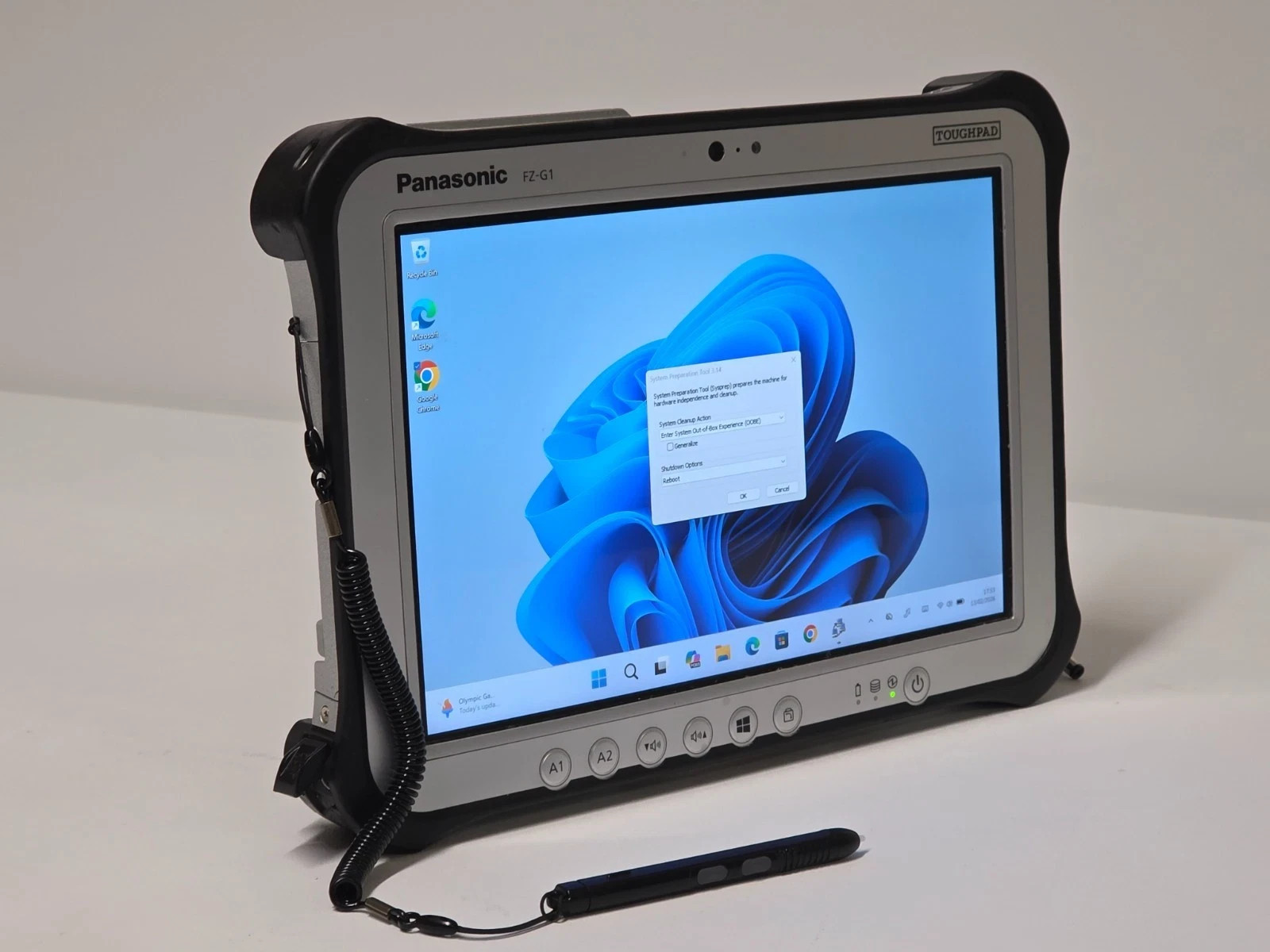 PANASONIC FZ-G1 MK5 10.1″ i5-7300U 256GB SSD 8GB GPS LTE + STRAP+9CELL BATTERY