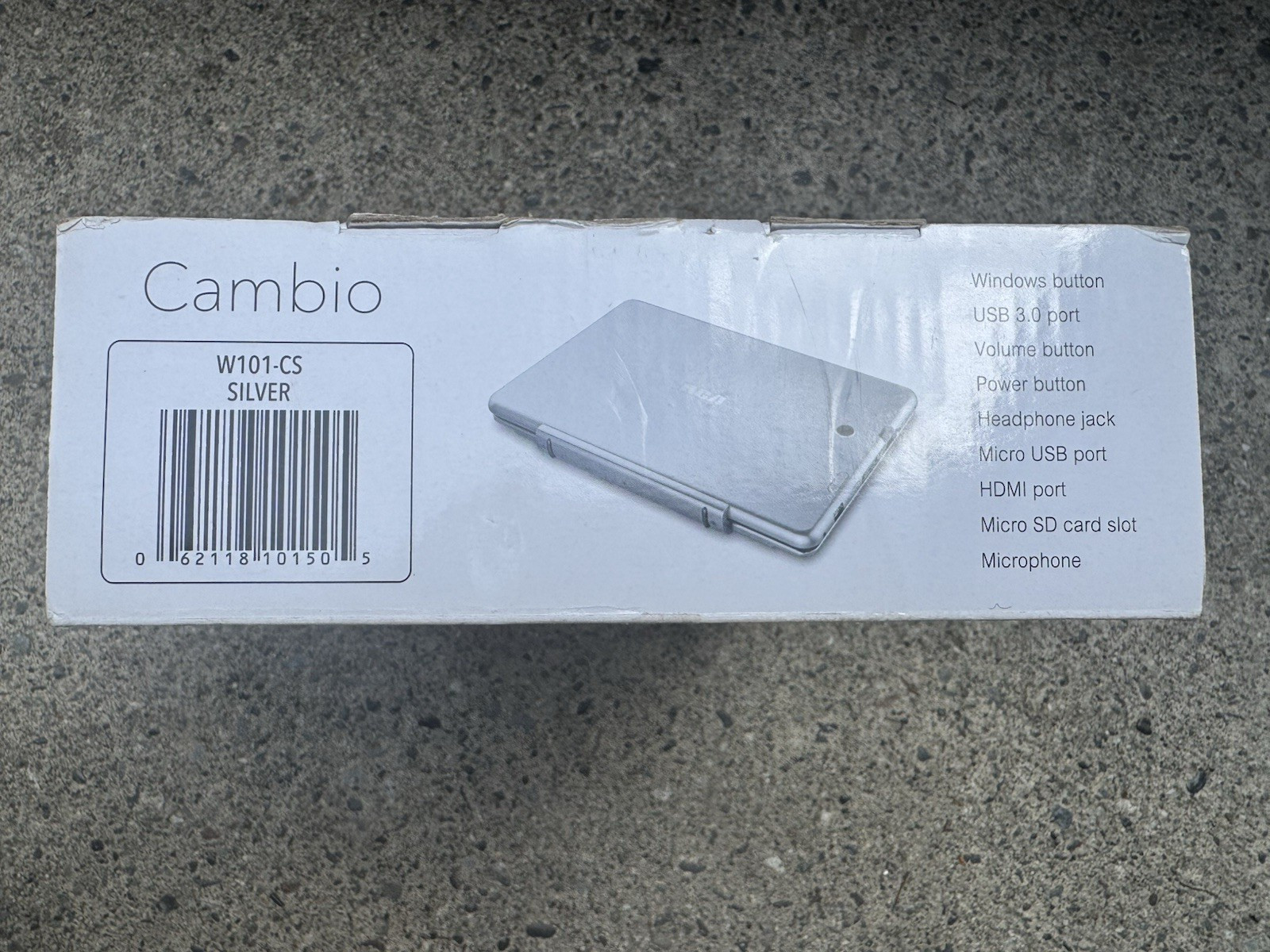 RCA Cambio W101-CS 2-in-1 Notebook/Tablet 10 Inch Display 32GB Storage 2GB Memor