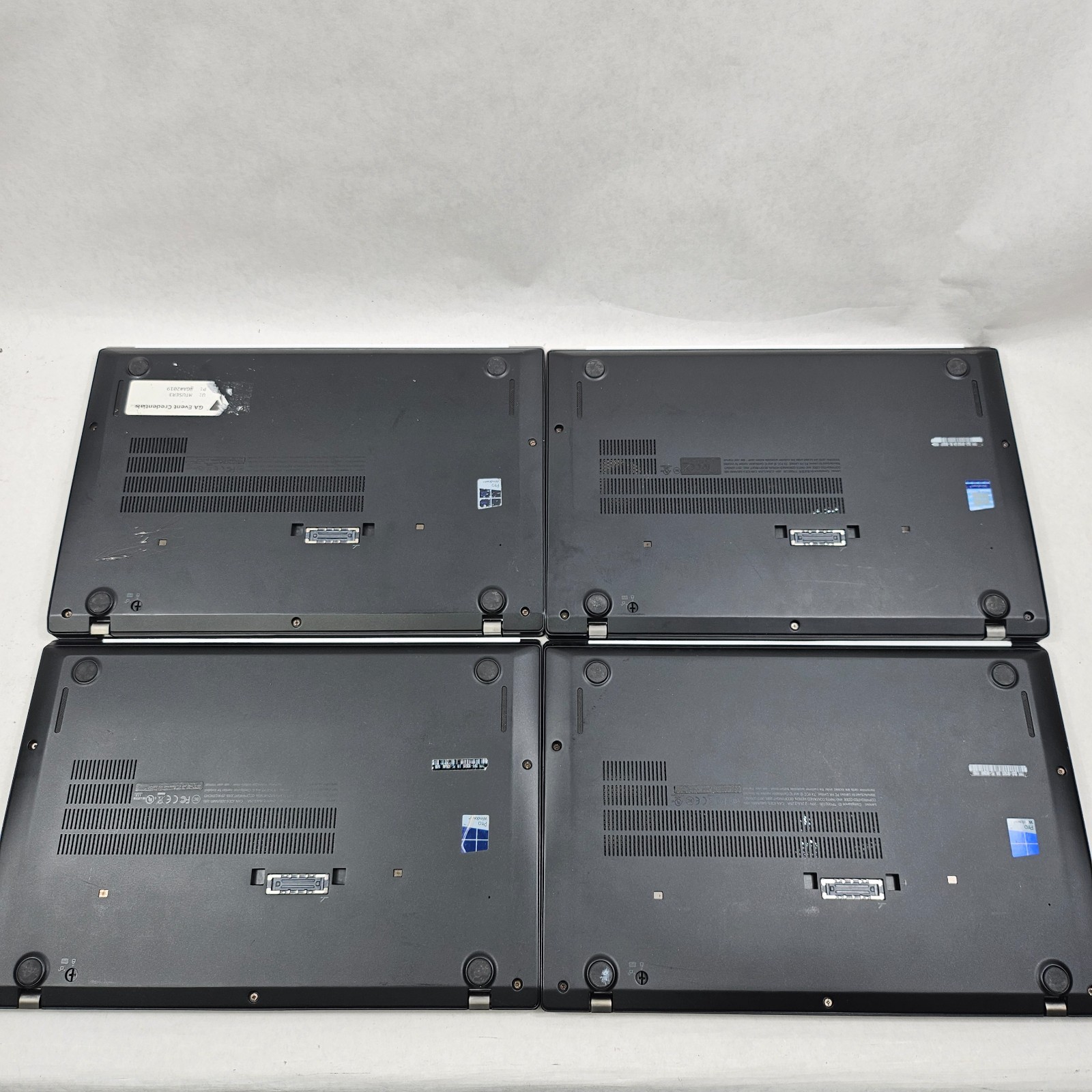 Lot of 8 Mixed Model Lenovo ThinkPad i5-5th-8th Gen 8/16GB RAM Mixed Specs *Read