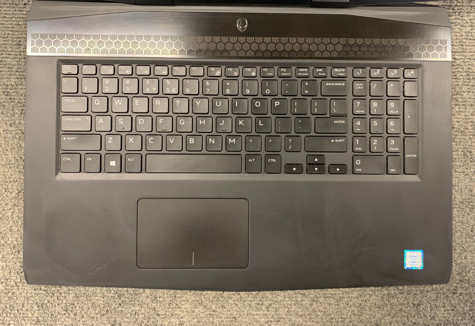 Alienware Alienware m17 17.3″ Laptop i7-8750H 16GB, 512GB NVMe + 1TB HDD, As Is